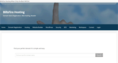 Desktop Screenshot of billsfire.com